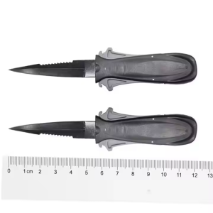Stainless Steel Knife with Serrated Edge